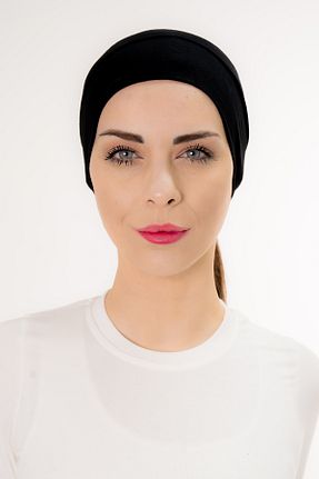 کلاه شنای حجاب مشکی زنانه Şalcenneti.com - کد 901724280
