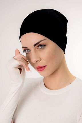 کلاه شنای حجاب مشکی زنانه Şalcenneti.com - کد 901725958