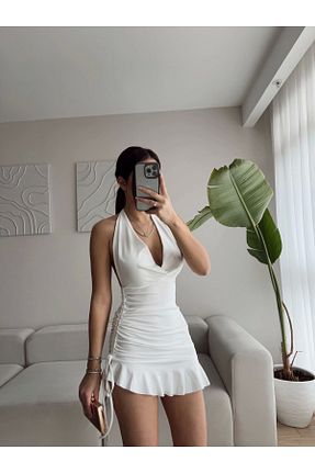 لباس رنگی زنانه بافتنی Zoom Butik - کد 901724600