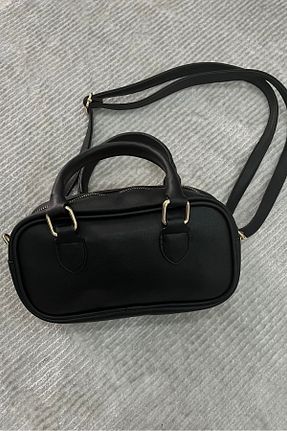 کیف دوشی مشکی زنانه چرم مصنوعی Arc - کد 901742045