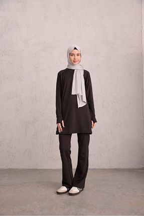 تونیک مشکی زنانه بافت Laina - کد 901736217