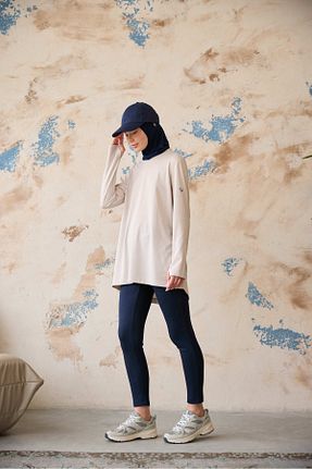 تونیک حجاب نباتی زنانه پنبه ای Laina - کد 902912983