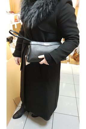 کیف پورتفوی و کلاچ مشکی زنانه چرم مصنوعی eflanmoda - کد 901749959