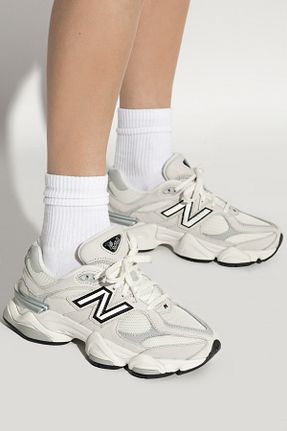 کفش اسنیکر سفید زنانه بند دار New Balance - کد 901772938
