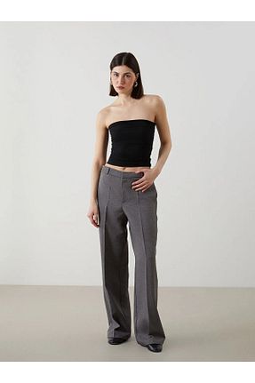 شلوار طوسی زنانه پلی ویسکون LC Waikiki - کد 901766593