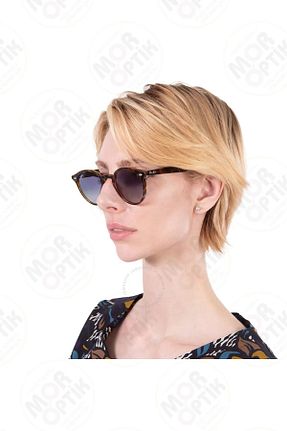 عینک آفتابی قهوه ای زنانه 49 Ray-Ban - کد 901776705
