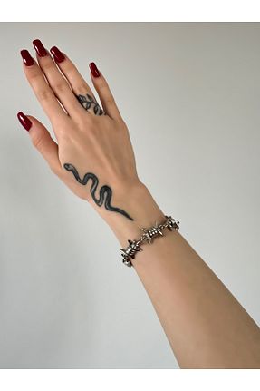 دستبند جواهر متالیک زنانه فلزی DarkellaStore - کد 901777330