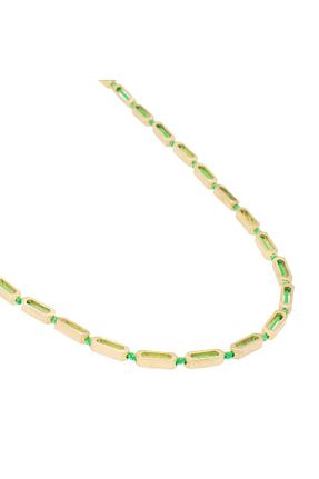 گردنبند جواهر طلائی زنانه فلزی Juju - کد 679380892