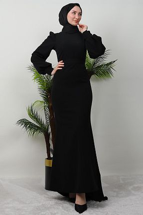 لباس حجاب مشکی زنانه رگولار giz astore - کد 901800627