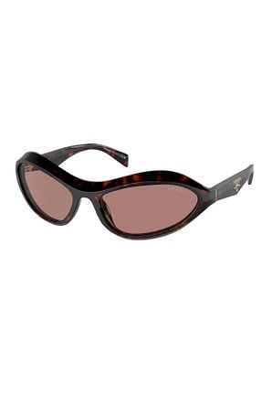 عینک آفتابی قهوه ای زنانه 61 Prada - کد 856463490