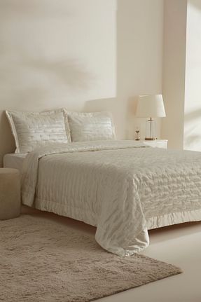 روتختی دونفره سفید Kapitone Karaca Home - کد 901829381