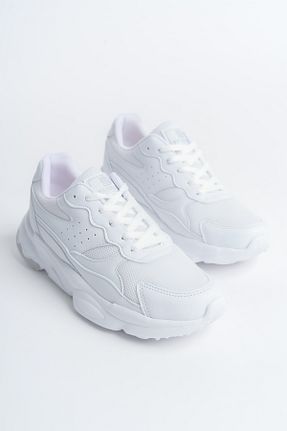 کفش اسنیکر سفید زنانه پارچه ای lavishoes - کد 901836325