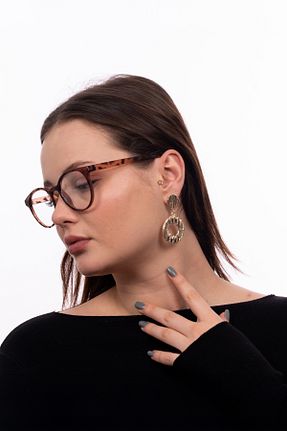 عینک محافظ نور آبی قهوه ای زنانه 46 PROTCO - کد 898848243