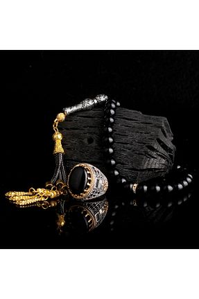 انگشتر نقره مردانه عقیق Senin Silver - کد 673416712