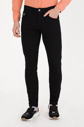 شلوار جین مشکی مردانه پاچه تنگ U.S. Polo Assn. - کد 745856420