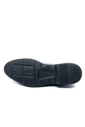 کفش کلاسیک مشکی مردانه چرم خالص Sole Harmoni - کد 901874788