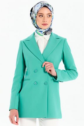 کت حجاب سبز زنانه رگولار Tuğba - کد 901862656