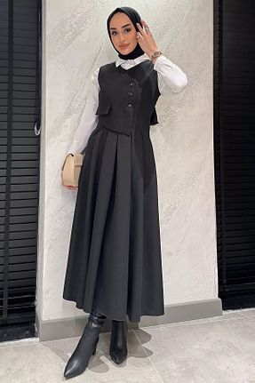 لباس حجاب مشکی زنانه رگولار Julude - کد 901844087