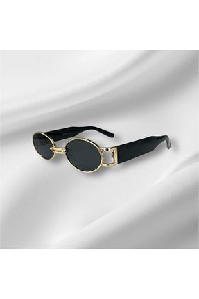 عینک آفتابی طلائی زنانه UV400 Toz Vintage - کد 150681580