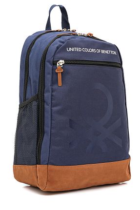 کیف مدرسه سرمه ای بچه گانه United Colors of Benetton - کد 902984380