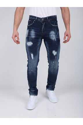 شلوار جین آبی مردانه پاچه ساده ward jeans - کد 901887208