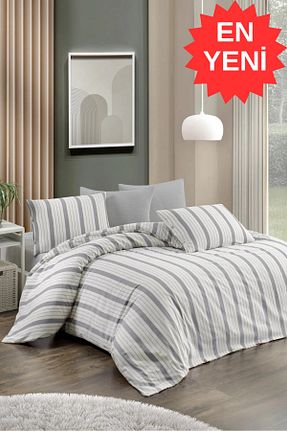 روتختی دونفره طوسی پنبه ای CANDAN ÇEYİZ - کد 896923473