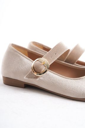 بابت بژ زنانه مخلوط پلی استر Shoesers - کد 901878211