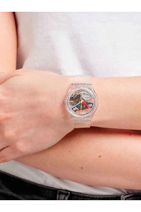 ساعت مچی مشکی زنانه 31-35 میلی متر Swatch - کد 313391561