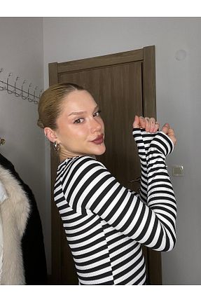بادی رنگی زنانه یقه دوچرخه MEGOMEL - کد 901878954