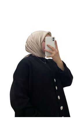 روسری رنگی کرپ ساتن ابریشم Armine - کد 901900974