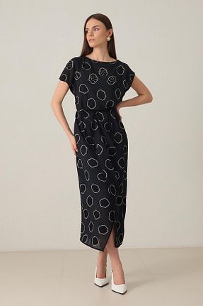 لباس مشکی زنانه بافتنی Setre - کد 901897729