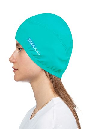 کلاه شنا فیروزه ای iCool Head - کد 903027937