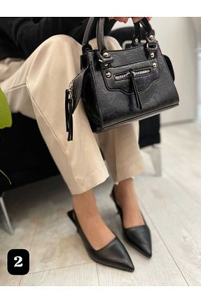کفش مجلسی مشکی زنانه چرم لاکی Lovbery - کد 901778411