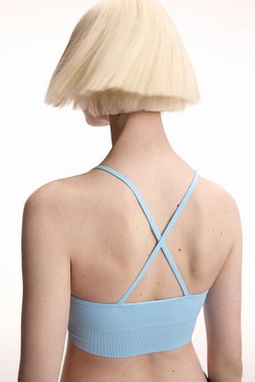 تیشرت آبی زنانه Fitted Pull & Bear - کد 903343557