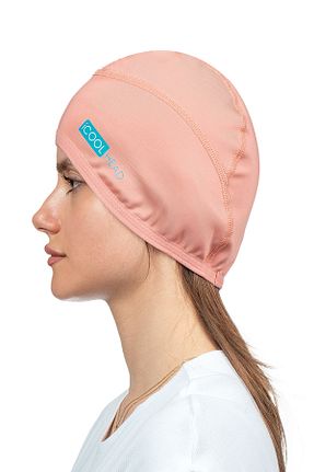 کلاه شنا نارنجی iCool Head - کد 903038894