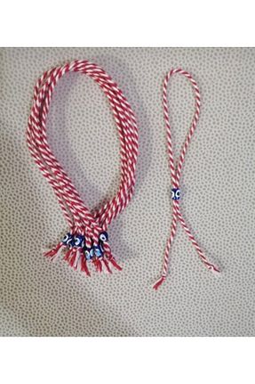 دستبند جواهر قرمز زنانه منجق BY DİLEK ÇETİN ACCESSORY - کد 659831082