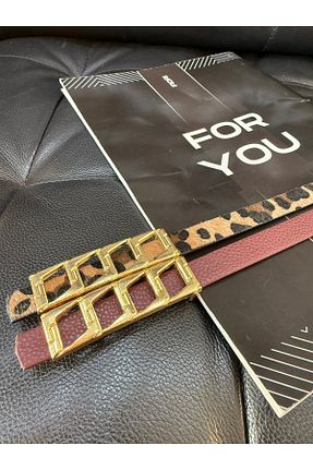 کمربند رنگی زنانه زنجیر Fiori - کد 901917702