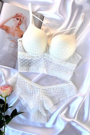ست لباس زیر نباتی زنانه Madame Mercy - کد 901916255