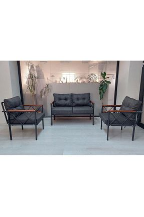 میز عسلی طوسی چوب adımshops - کد 307488227