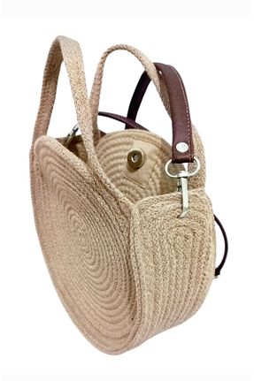 کیف دوشی سرمه ای زنانه پارچه ای Moda Çanta - کد 359122174