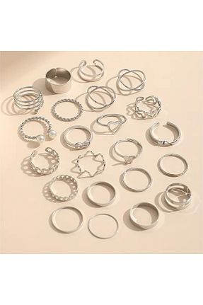 انگشتر جواهر طوسی زنانه Le Manolia Accessories - کد 901927000