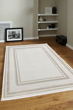 فرش بژ آنتی آلرژی ünalcarpet - کد 887844365