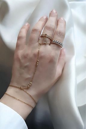 شاهمران جواهر طلائی زنانه SelinDiamond - کد 901930368