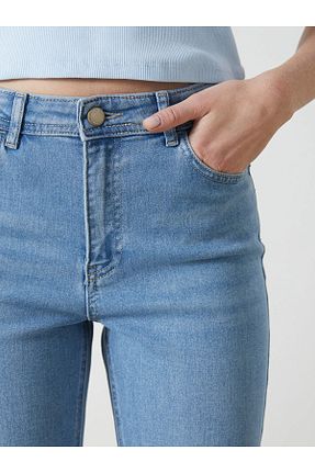 شلوار آبی زنانه بافتنی LC Waikiki - کد 903191020