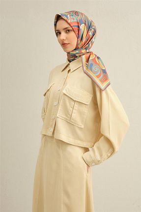 روسری بنفش İpek Tivil Armine - کد 901951635