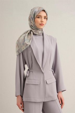 روسری فیروزه ای İpek Tivil Armine - کد 900138203