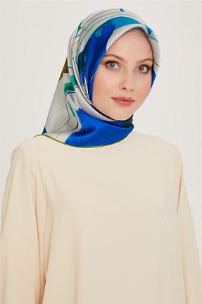 روسری آبی İpek Tivil Armine - کد 901951056