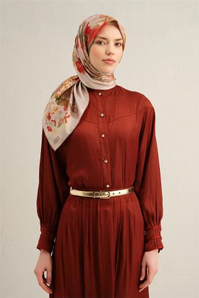 روسری قرمز İpek Tivil Armine - کد 901951643