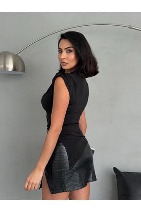 بلوز مشکی زنانه ساده buqre