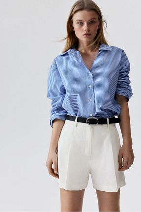 شلوارک و برمودا زنانه فاق بلند H&M - کد 901791935